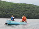 Canoeing, Waterbury Reservoir